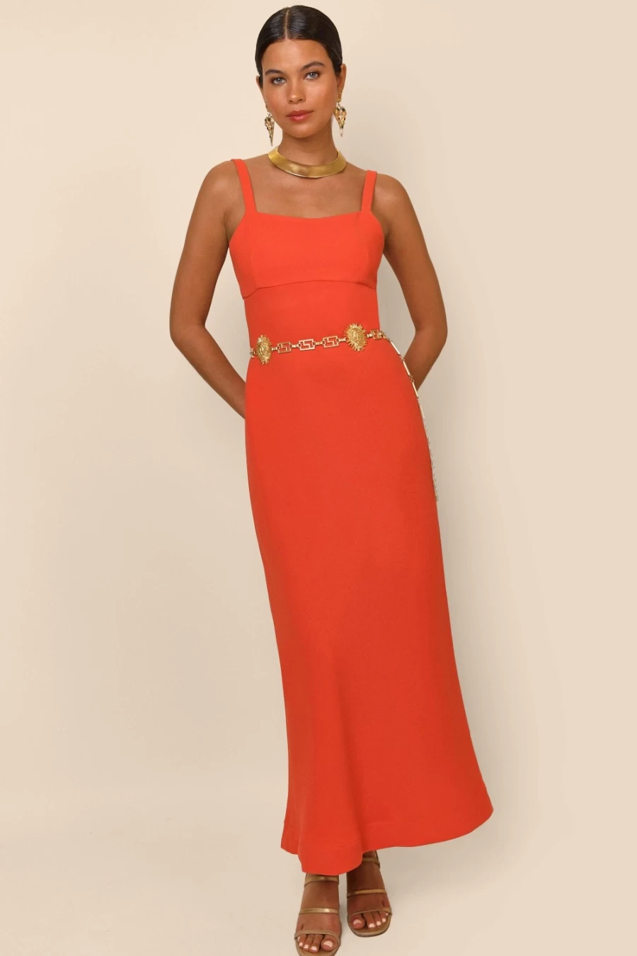 RIXO Women's Red Brennan Dress - Elegant & Stylish Fashion