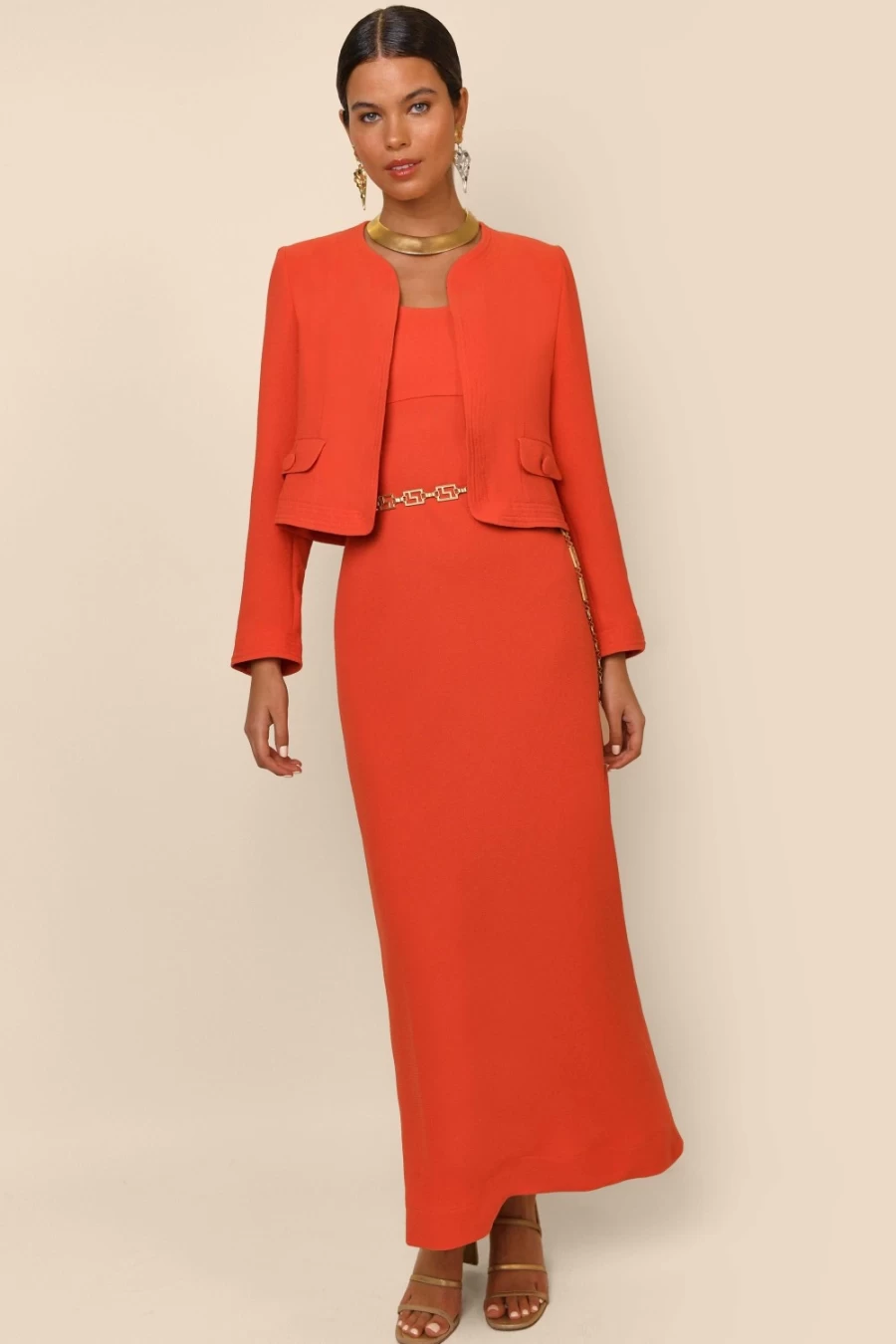 RIXO Women's Red Brennan Dress - Elegant & Stylish Fashion