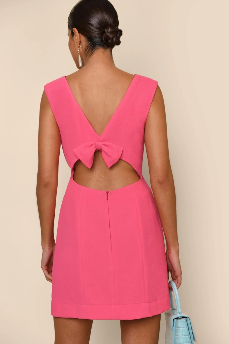 RIXO Women's Pink Michaela Floral Dress - Elegant Feminine Fashion