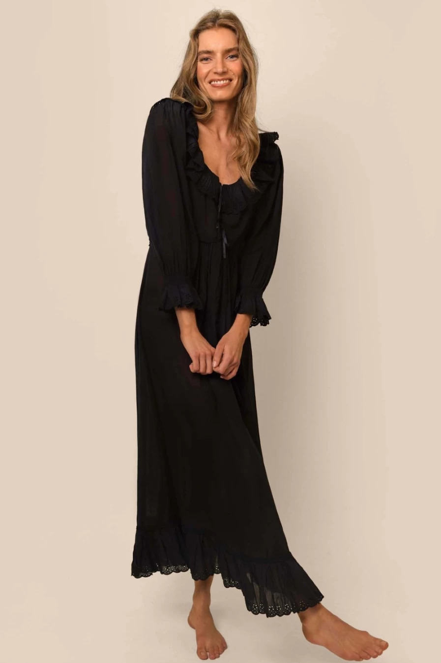 RIXO Women's Black Della Dress - Elegant & Stylish