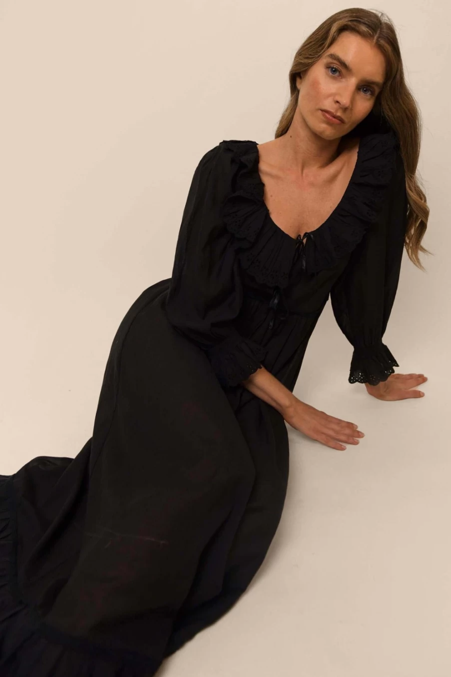 RIXO Women's Black Della Dress - Elegant & Stylish