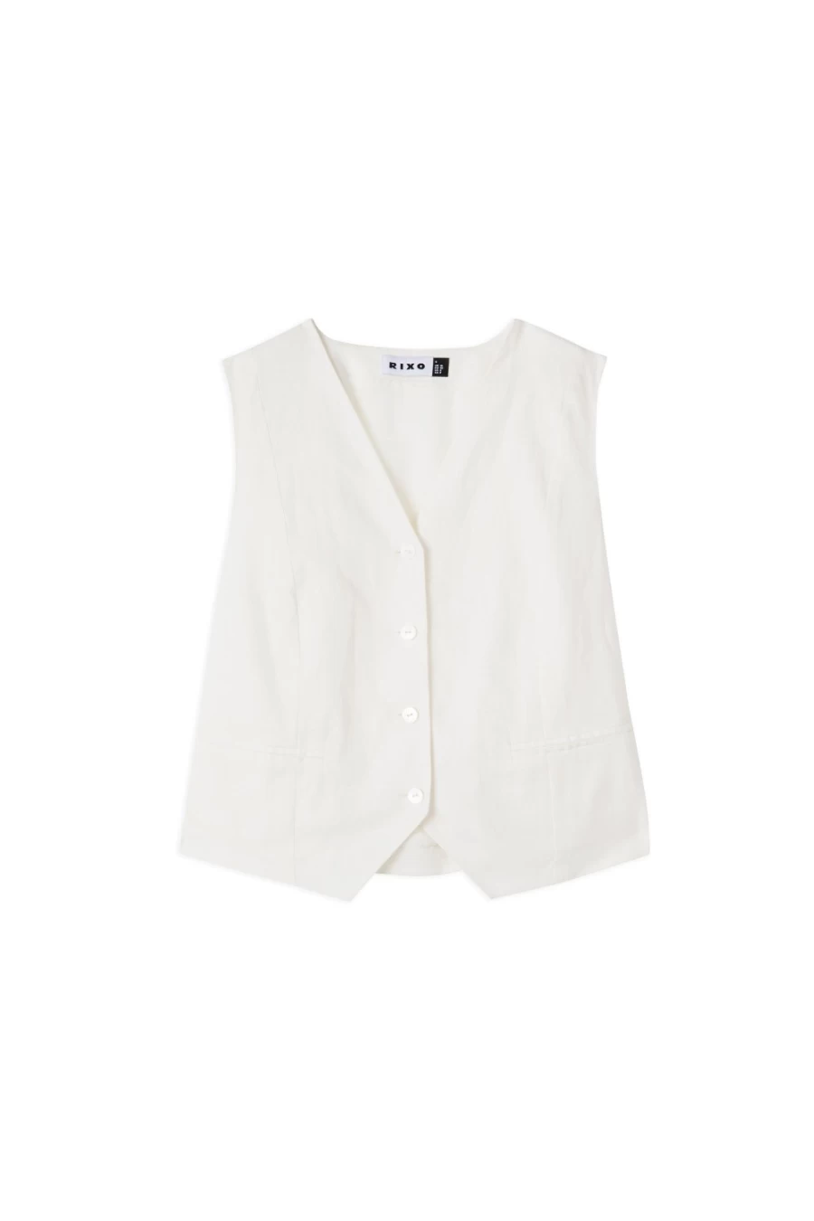 RIXO Women's Norah Dress in Cream - Elegant Feminine Style