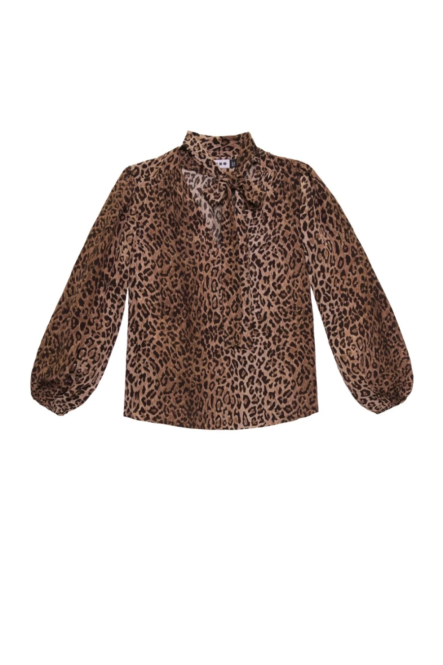 RIXO Women's Leopard Print Moss Top - Stylish & Trendy Blouse
